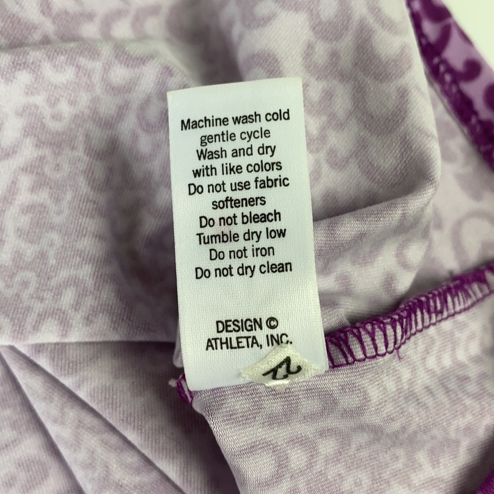 Athleta Faux Wrap Casual Dress Sz S - Picture 7 of 10